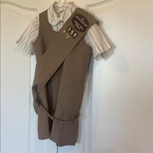 Girl Scouts Brownie Uniform 1980’s